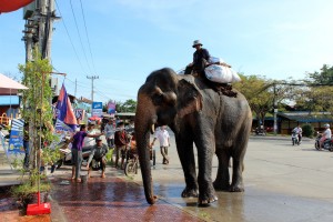 sights in the main drag of Sihanoukville